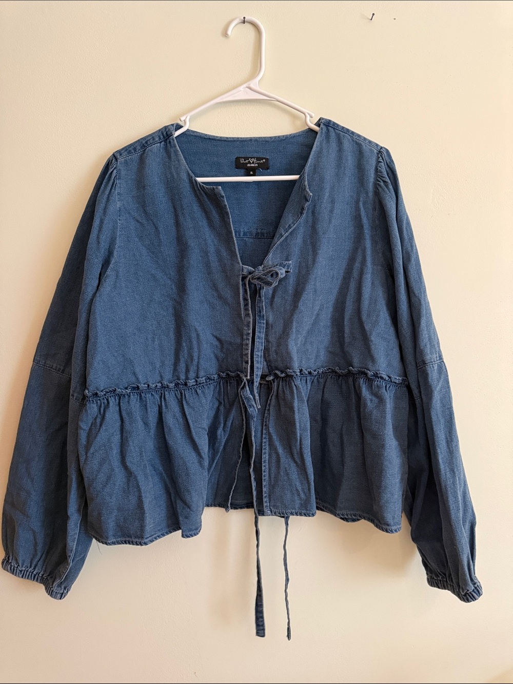 Velvet Heart Blue Denim Shirt Jacket